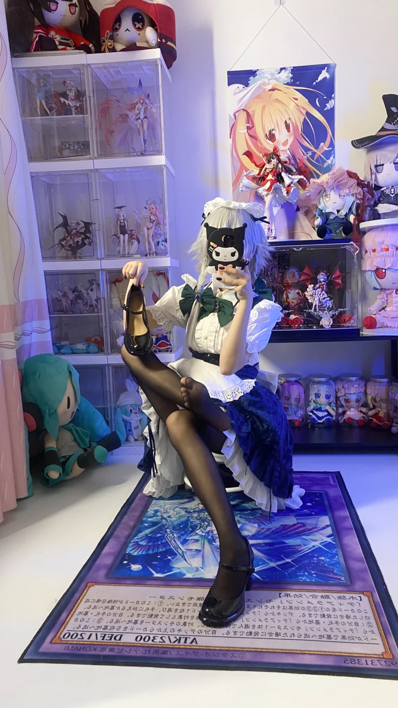 白栎Shirly - No.012 十六夜咲夜 [66P,10V-1.94GB] tg@simisebaisi 【丝足阁】030.webp